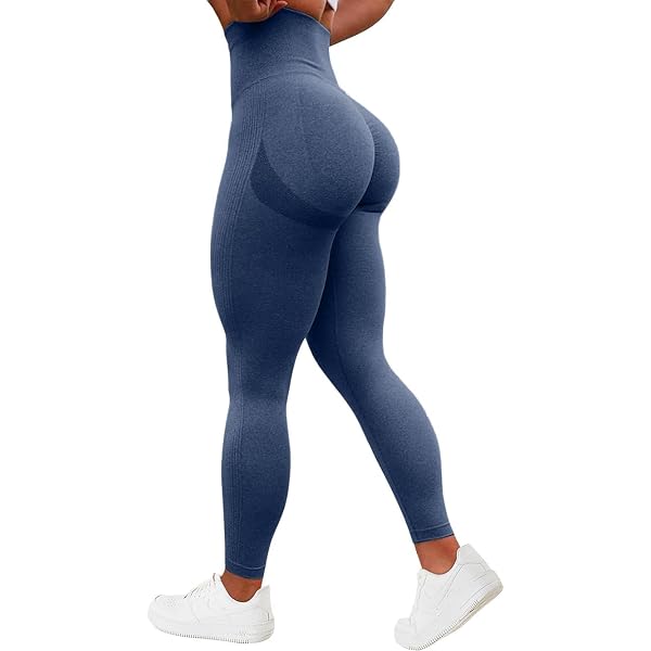 Leggings Sport Femme TAYOEA - Scrunch Butt, Taille Haute, Opaque - Pour Yoga, Fitness