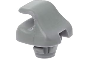 LEXIANG Clip de Soporte de Visera Gris para Accord Civic CRV