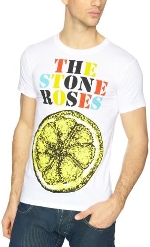 The Stone Roses Logo Lemon Multicolour Men's T-Shirt