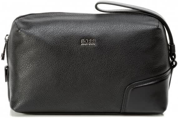 Hugo Boss Black Bag, Moloch� Black Leather Wash Bag