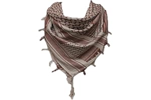 Clara Leather Jackets Cotton Shemagh Tactical Military Scarf Palestine Scarf for Men&Women