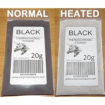 Pigment Thermochromique Poudre - Change De Couleur à 31°C - Pour Résine époxy, Peinture, DIY Créatif