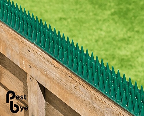 Recinzione e di sicurezza da parete con chiodi, VERDE (4 m celloexpress/8 strisce)