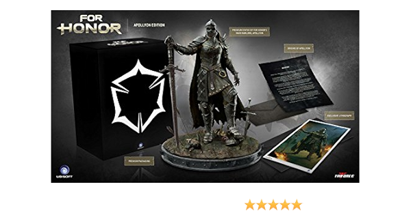 Triforce For Honor Apollyon Edition Pvc Statue 35 Cm Game Not Included Amazon De Toys Games