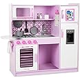 Melissa & Doug Chef's Kitchen - Pink | Large Playset | Pretend Play | Age +3 years | Gift for Boy or Girl