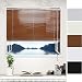 Produktbild Kinlo® Lichtblick Dunkel Kaffe Jalousie Jalousette Plissee mit Gardinenstange Klemmträger für Fenster ohne Bohren 80 * 130