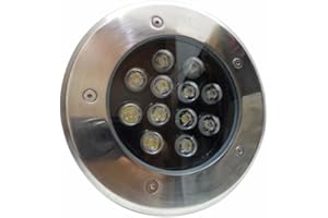 Spot LED Extérieur Encastrable IP65 220V Sol 12W 60° - Blanc Froid 6000K - 8000K - SILAMP
