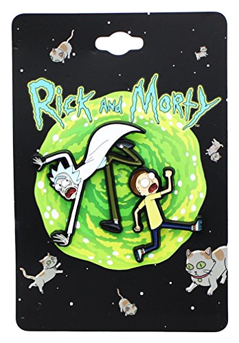 Rick and Morty Enamel Collector Pin Set