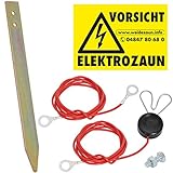 ANGEBOT: 9V Weidezaungerät Extra Power 9V von VOSS.farming mit Zubehör, mobiles Elektrozaungerät für Pferde, Kühe, Rinder und Schafe