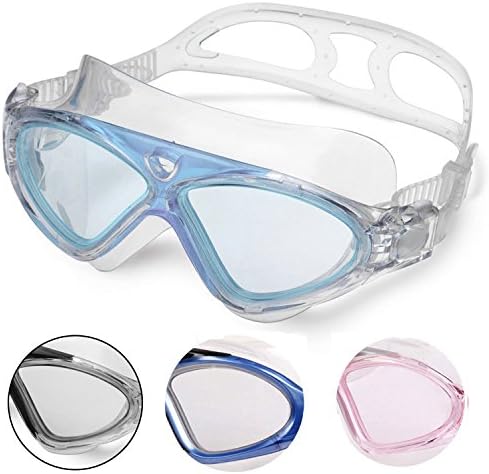 Swimming Goggles Adult Swim Goggles Professional Anti Fog No Leaking UV Protection Easy to Adjust Swimming Goggles For Women and Men