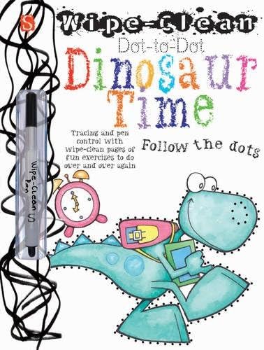 Dot-to-Dot Dinosaur Time (Wipe Clean): Follow the dots