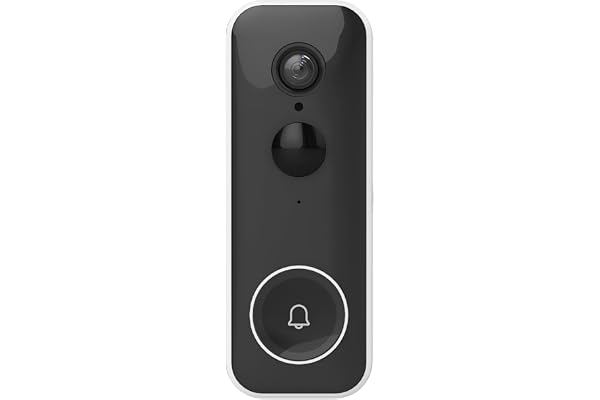 Yale Sonnette Vidéo Connectée Full HD - Visionnage en Direct & Audio Bidirectionnel - Enregistrements de Mouvements - Zones de Confidentialités Personnalisables - Vision Nocturne - Contrôle Via App