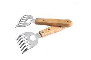 Viande Griffes, Griffes de Barbecue, Griffes de Barbecue, Meat Claws, Griffes a Viande pour Déchiquetage et Mélanger, pour Déchiqueter le Porc Effiloché, le Poulet, le Bœuf, 2 Pack