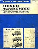 Image de Revue technique automobile : Citroen 3 CV, de 1961 à 1968, berline, break et fourgonnette AK