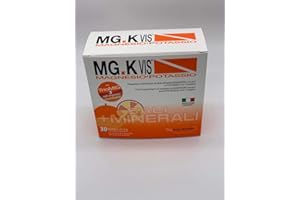 MG.K VIS MG. K Vis Potassio, in Polvere, 30 bustine Arancio, Gluten Free