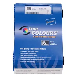 800015-940 YMCKO Zebra Color Ribbon 200 Prints- P110i and P120i only