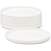 Orret Home 6&rsquo;lı Plastik Tabak Seti, 23,5 cm Kırılmaz ve Tekrar Kullanılabilir Servis Tabağı, Piknik Kamp Mangal Barbek&uuml; Parti