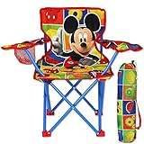 Disney Campingstuhl Kinder mit Motivauswahl - Kinderstuhl - Kinder Strandstuhl - Kinder Klappstuhl