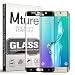 Produktbild SamSung Galaxy S6 Edge Plus Displayschutz,Mture Schutzfolie [stoßfest] [robust und praktisch] Schutzfolie Gehärtetes Glas Displayschutzfolie für SamSung Galaxy S6 Edge Plus (Schwarz)
