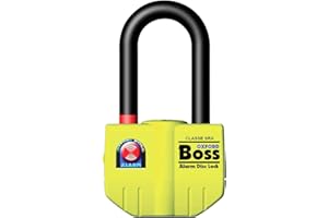 Oxford Boss Alarm disc lock- 14mm Yellow