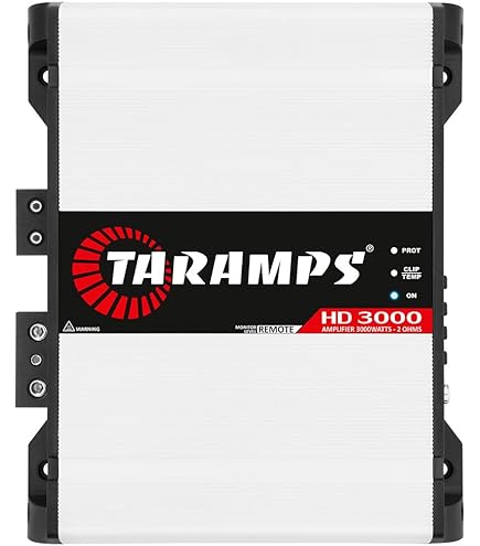 Taramps MD3000 4Ω Taramp's MD 1800.1 1 Ohm 1800 Watts Class D Full Range Mono