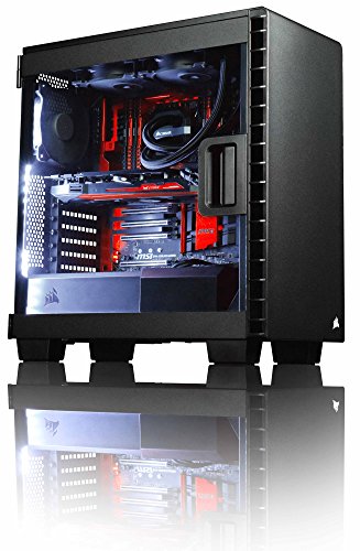 VIBOX Species-X GXR780-196 Gaming PC – 4,0GHz i7 10-Core Prozessor, GTX 1080, leistungsfähig, Wassergekühlter Desktop Gamer Computer mit Spielgutschein, Windows 10, Weiß Innenbeleuchtung, lebenslange Garantie* (3,0GHz (4,0GHz Turbo) Intel i7 6950X Extreme Broadwell 10-Core Prozessor, Nvidia GeForce GTX 1080 8GB Grafikkarte, 8GB Team 3000MHz DDR4 RAM, HyperX Savage 120GB SSD, 2TB Festplatte, Corsair H100i GTX Wasserkühler, EVGA 750w Netzteil, Corsair Gehäuse, GODLIKE) - 2