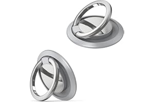 QZKJQDD Uchwyt na telefon komórkowy, pierścień obrotowy o 360 stopni (2 sztuki)