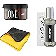 Involve your senses Combo Offer : One Musk & Elements Aura Spray Air Car Perfume(pack of- 2) & Microfiber Cloth - (Multicolor)| Car Air Freshener | Car Accessories