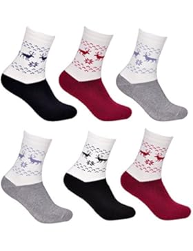 6 Paar Libella Damen Thermo-Socken Baumwolle 92214