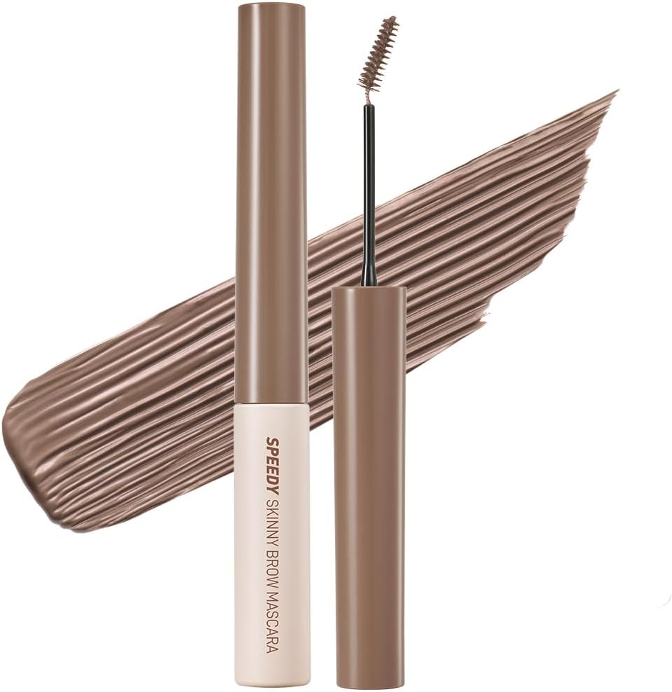 Peripera Renklendirici ve Sabitleyici Kaş Maskarası Speedy Skinny Brow Mascara 08 Mocha Ash