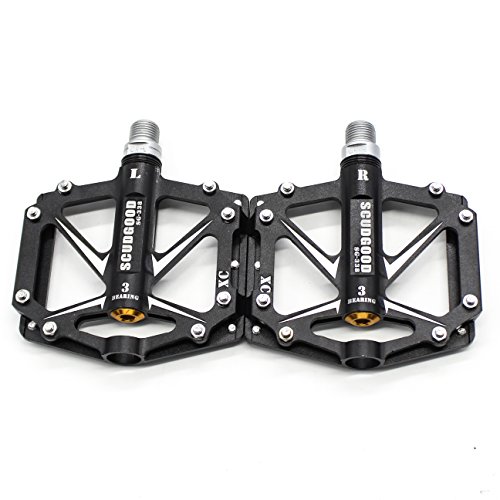 Wily Ultra-light Aluminium Fahrrad Pedale Antirutschpedale MTB / Mountainbike Pedal / BMX Pedal / Abgedichtetes Lager+Cr-Mo Achse - 2