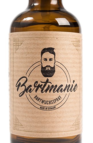 Bartmanie Bartspray zur Bartpflege und Förderung des Bartwuchses, Bartwuchsmittel für einen kräftigen und vollen Bart (50ml) - 7