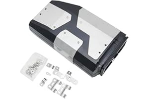 Carrfan Cassetta portautensili Laterale Sinistra Scatola in Alluminio Adatta per BMW R1250GS R1200GS LC & Adventure 2002 2008 2018