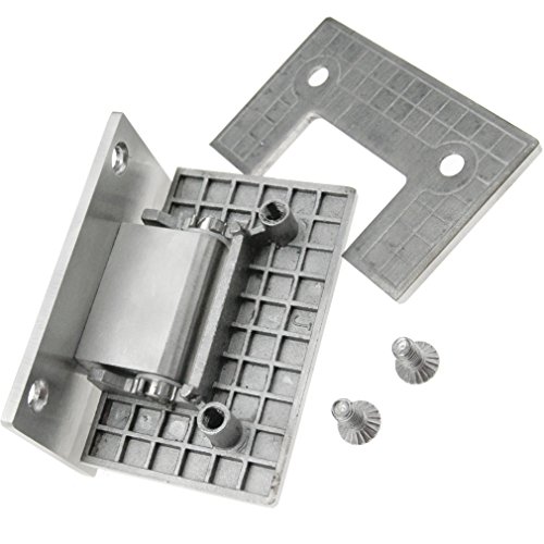 Emma Bisagra para Puerta de Ducha de Cristal Soporte de Pared sin Marco