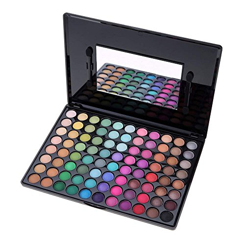 ACEVIVI Professional Makeup 88 Colors Eyeshadow Palette Matte Shimmer Cosmetics kit with Mirror and Brush