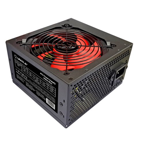 UNYKAch-52035-600W-ATX-Negro-Rojo-unidad-de-Fuente-de-alimentacin-600-W-12V33V5V5Vsb12V-28-A-30-A-28-A-05-A
