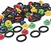 50 Needle Grommets Nipples + 50 Rubber Bands + 50 O-Rings + 3 Wrench Tattoo Kit