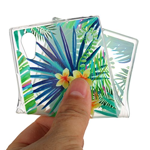 Yidaxing Funda Sony Xperia XA1  Carcasa de Silicona Transparente Funda TPU Gel Carcasa Ultra Delgado Suave Funda Protectora Ligera Carcasa Blanda Flexible Caja Anti Rasgu  os Anti Choque con dise  o   nico -Selva