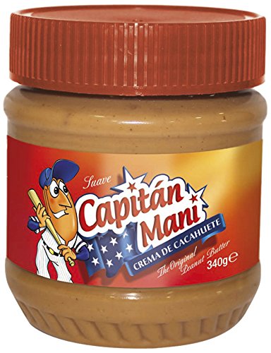 Capitán Maní - Crema de cacahuete - Suave - 340 g
