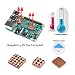 Produktbild GeeekPi Raspberry Pi Kühlkörper Set, 3 Stück von Kühlkörper Kupfer Kühlung Kühlkörper mit Wärmeleitkleber Klebeband für Raspberry Pi 3/2 Modell B und Raspberry Pi 3B +(3PCS)