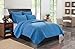 Produktbild Greenland Home 3 Stück Kahlua blau Quilt Set, König
