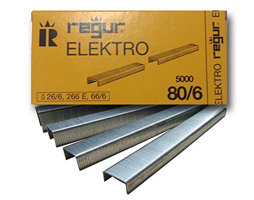 REGUR 80 Heftklammern 80/6 mm, 5.000 Stück