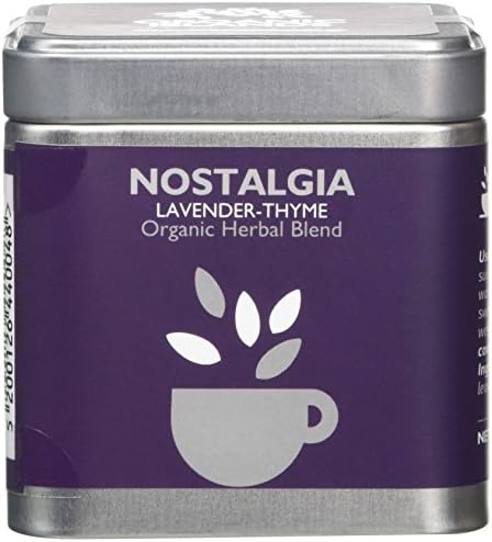 Organic Islands Nolstagia Greek Organic Herbal Tea Cube- Natural Remedy- Lavender-Thyme 28.35 g