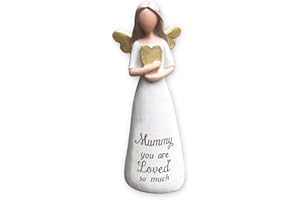 GEMINI GIFTS Mummy Angel Figurine Ornament Collectible Figure Gift for Mummy Birthday Christmas or Mothers Day a thoughtful, meaningful, sentimental or present