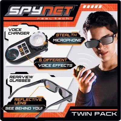 Marvelous SpyNet Voice Changer and Rear View Glasses --