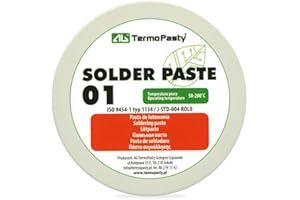 TermoPasty Lötpaste Solder Paste Lötfett Dose als Flussmittel zum Weichlöten Löten von oberflächenmontierbar Bauelemente, 20g