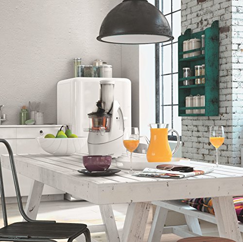 CASO SJW400 Design Entsafter, Slow Juicer für schonendes und sanftes entsaften von Obst, Gemüse und Kräutern, BPA frei - 7