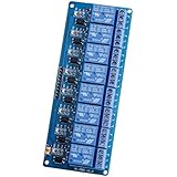 Elegoo 8 Channel DC 5V Relay Module with Optocoupler for Arduino UNO R3 Kit MEGA 2560 Project 1280 DSP ARM PIC AVR STM32 Raspberry Pi