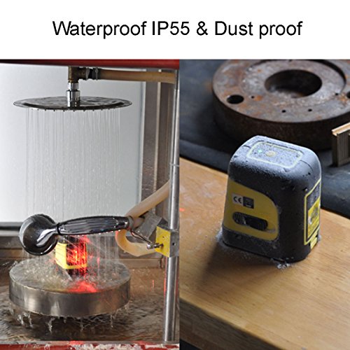 Firecore Tools Cross Line Laser Level Nivellierer Niveauregulierung mit L Halterung … - 5