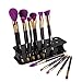 Voberry®1 Pcs 15 Hole Square Makeup Brush Holder Drying Rack Organizer Cosmetic Shelf Tool
